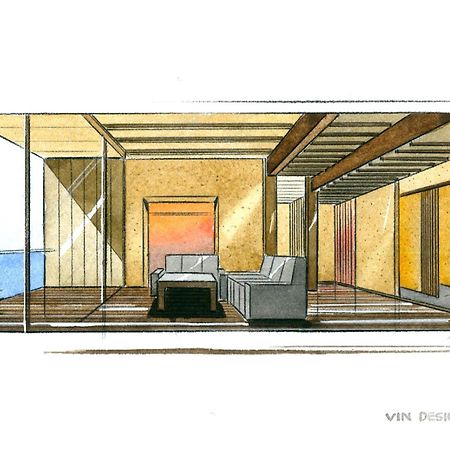 Amane Resort Seikai Beppu Chambre photo Interior design sketch
