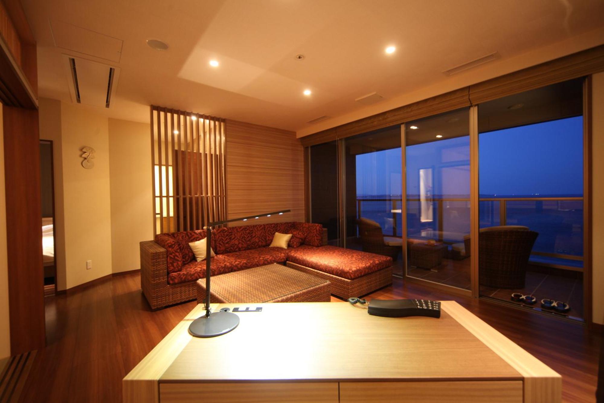 Amane Resort Seikai Beppu Chambre photo A suite at the hotel