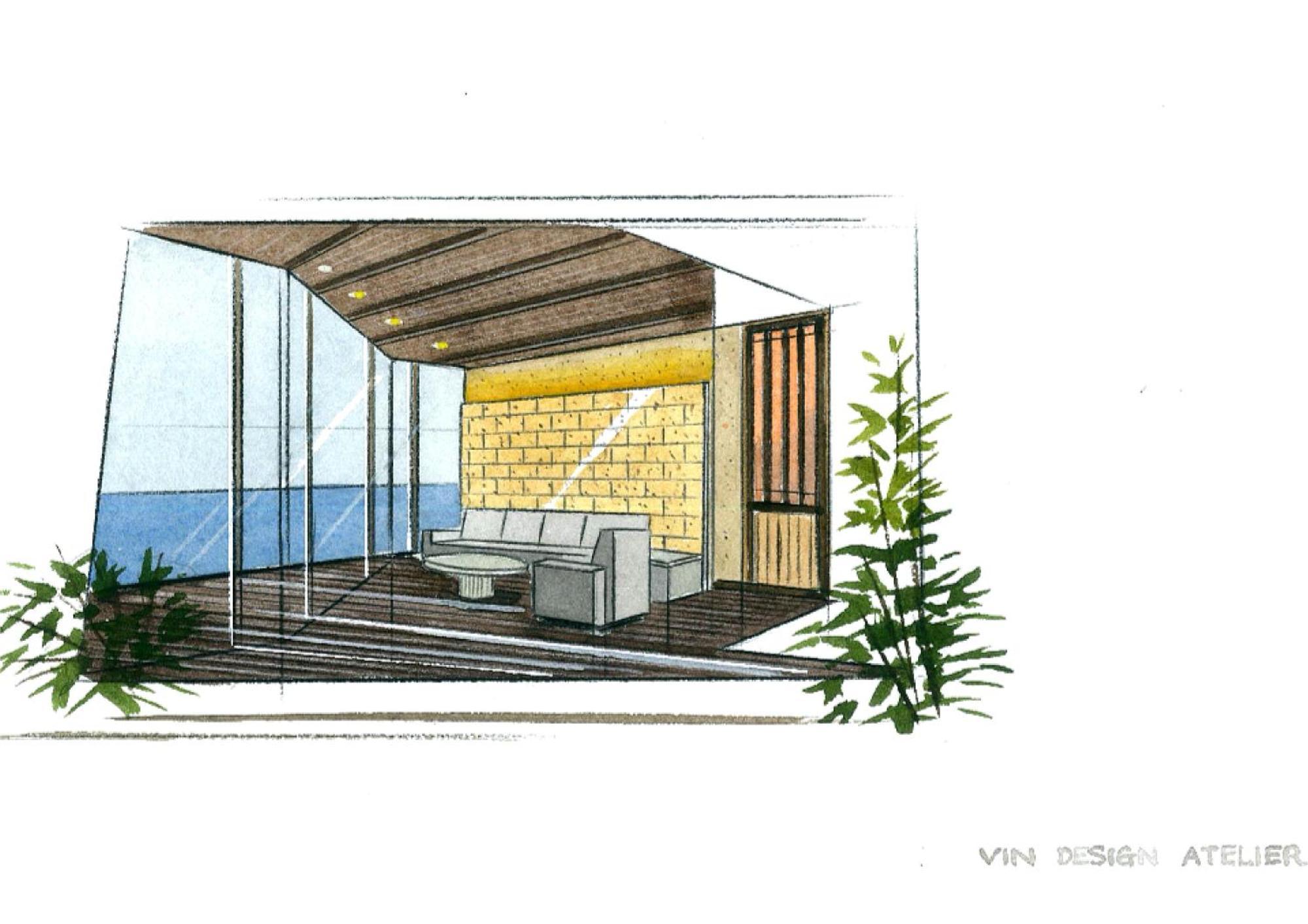 Amane Resort Seikai Beppu Chambre photo Interior design sketch