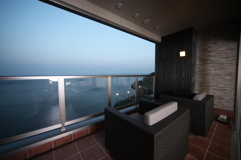 Amane Resort Seikai Beppu Chambre photo A view from a guest room at the hotel