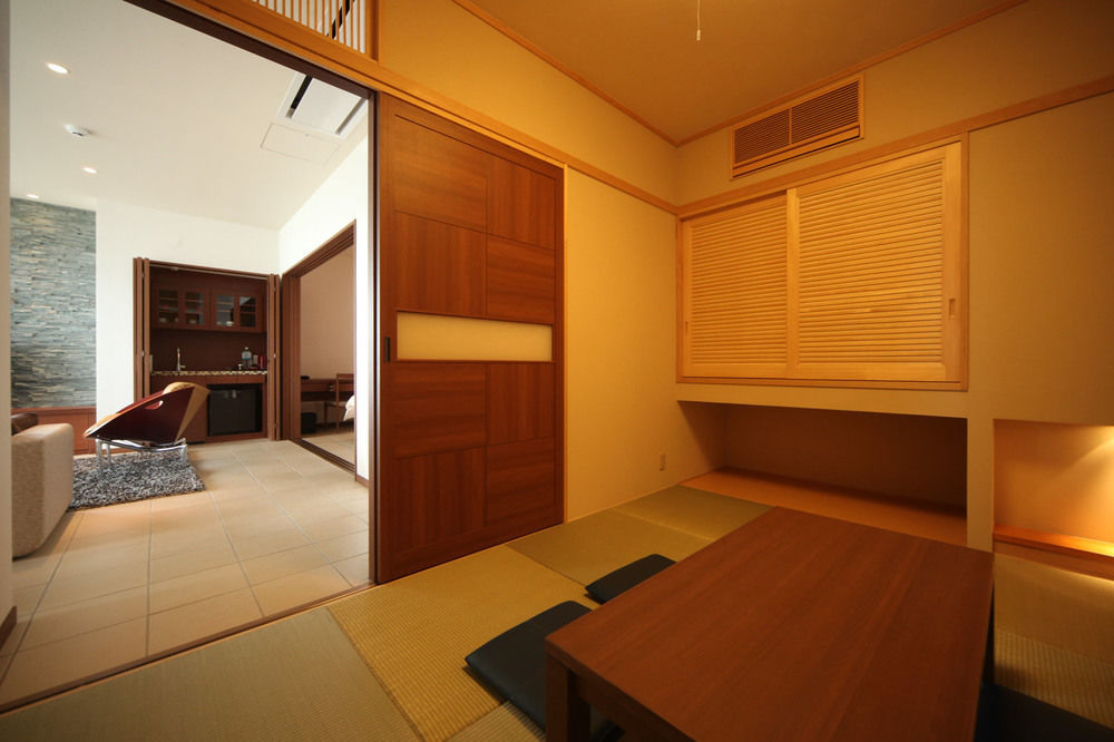 Amane Resort Seikai Beppu Extérieur photo A traditional Japanese room with a shoji